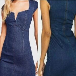 FP Movement by Free People Denim Mini Dress